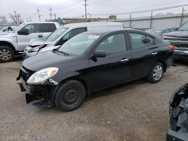 Salvage cars for sale from Copart Chicago Heights, IL: 2012 Nissan Versa S
