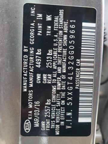 5XXGT4L32GG059661 KIA Optima Lx