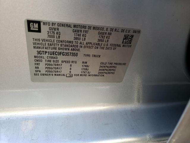3GTP1UEC9FG357350 GMC Sierra C1500 Sle