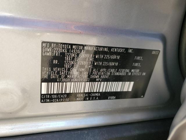 2022 TOYOTA RAV4 XLE P - 4T3B6RFV6NU095603
