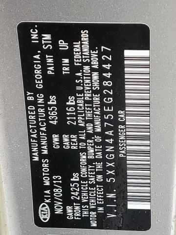 5XXGN4A75EG284427 KIA OPTIMA EX