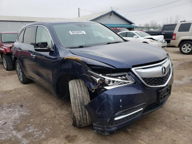 2016 ACURA MDX TECHNO - 5FRYD4H46GB002979