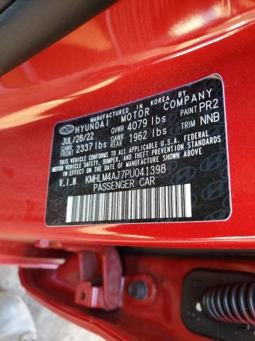 2023 HYUNDAI ELANTRA BL - KMHLM4AJ7PU041398