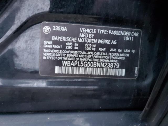 WBAPL5G50BNN23879 BMW 335 XI