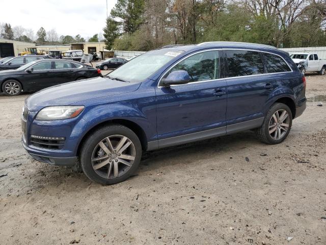 Salvage cars for sale from Copart Knightdale, NC: 2013 Audi Q7 Premium