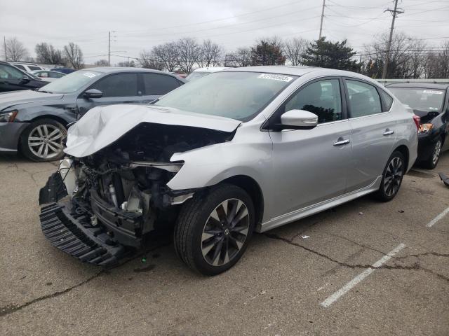 Salvage cars for sale from Copart Moraine, OH: 2017 Nissan Sentra SR