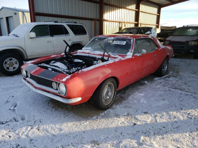 Salvage cars for sale at Helena, MT auction: 1967 Chevrolet Camaro