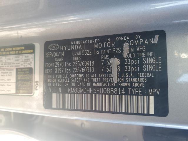 2015 HYUNDAI SANTA FE G - KM8SMDHF5FU088814