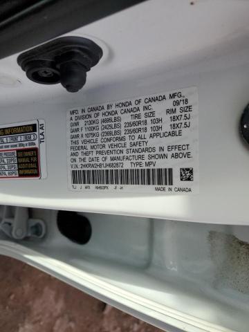 2018 HONDA CR-V EXL 2HKRW2H81JH682872