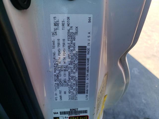 2015 TOYOTA TACOMA PRE - 5TFTX4GNXFX048977