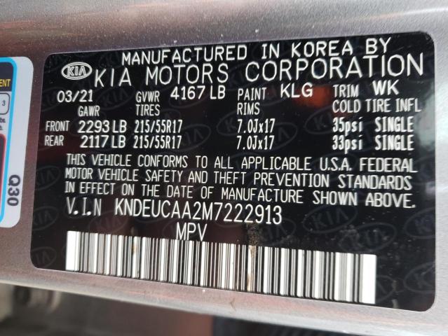 KNDEUCAA2M7222913 KIA SELTOS S