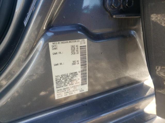 1N4BL4BV0KC160967 Nissan Altima
