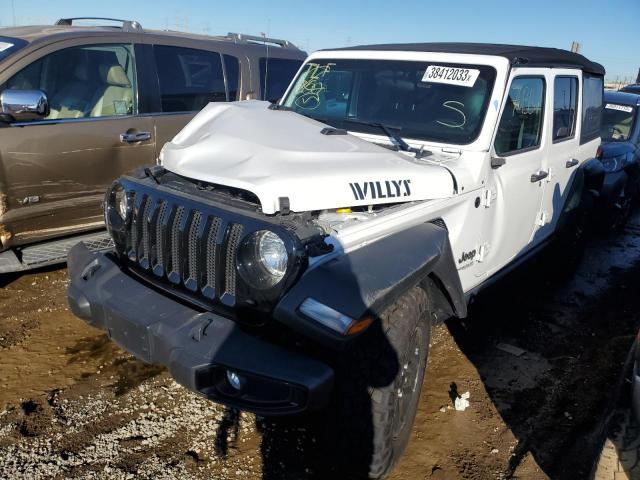 Vehiculos salvage en venta de Copart Wilmington, CA: 2022 Jeep Wrangler Unlimited Sport