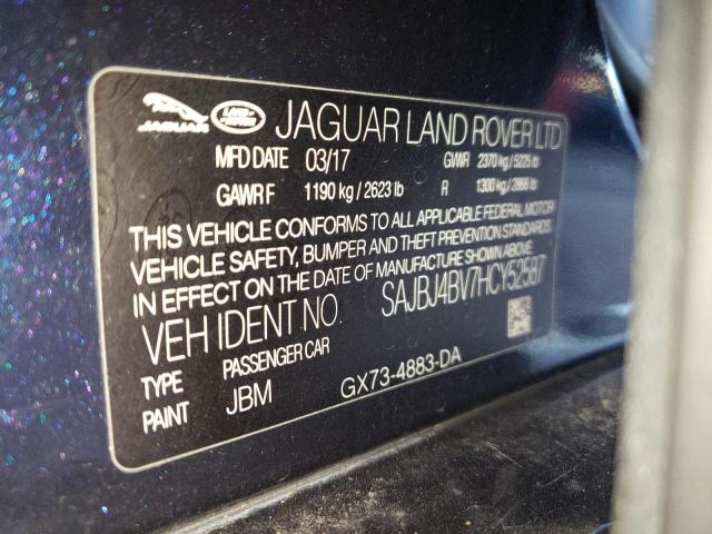 2017 JAGUAR XF PREMIUM - SAJBJ4BV7HCY52587