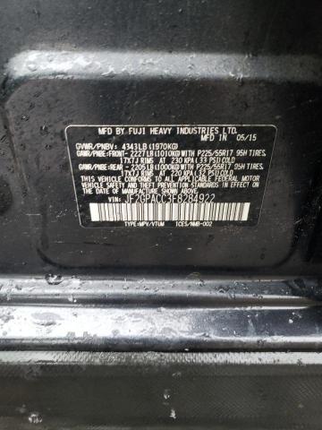 JF2GPACC3F8284922 Subaru Xv Crosstrek 2.0 Premium