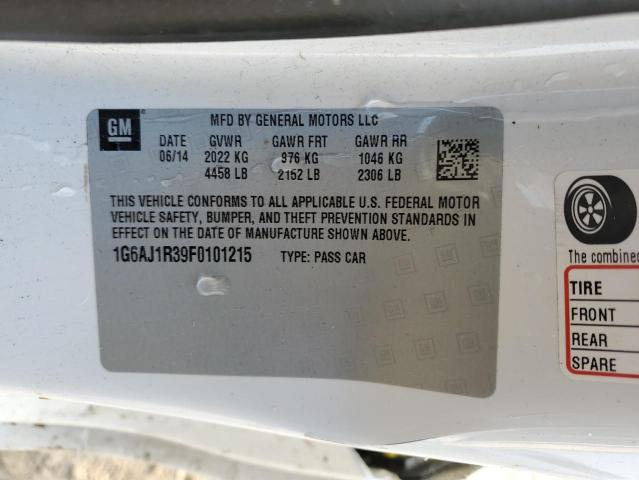 1G6AJ1R39F0101215 Cadillac Ats Performance