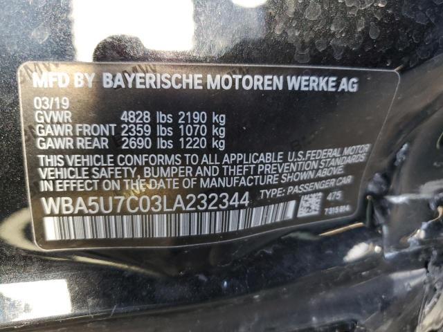 WBA5U7C03LA232344 BMW M340I