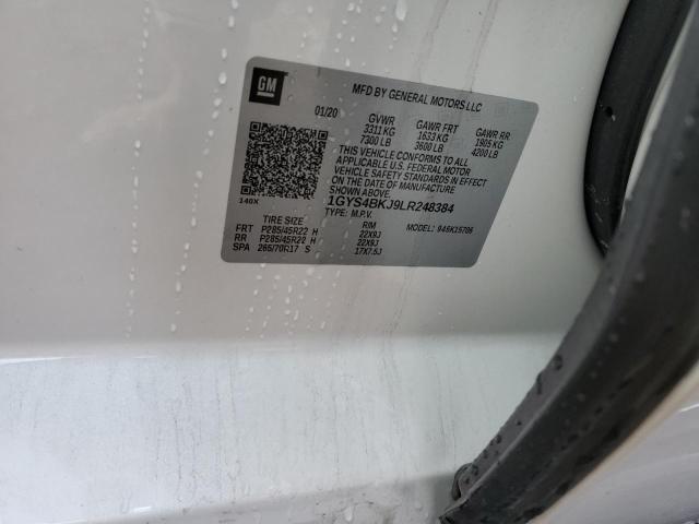 2020 CADILLAC ESCALADE L 1GYS4BKJ9LR248384