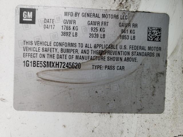 1G1BE5SMXH7245620 Chevrolet CRUZE LT