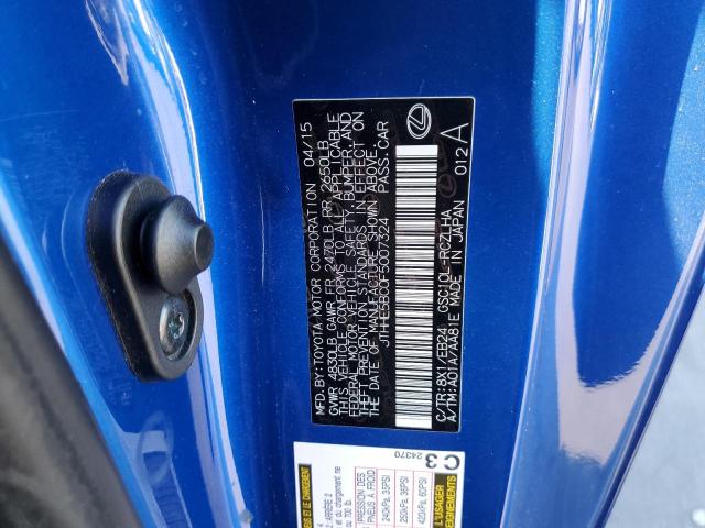 2015 LEXUS RC 350 - JTHHE5BC0F5007324