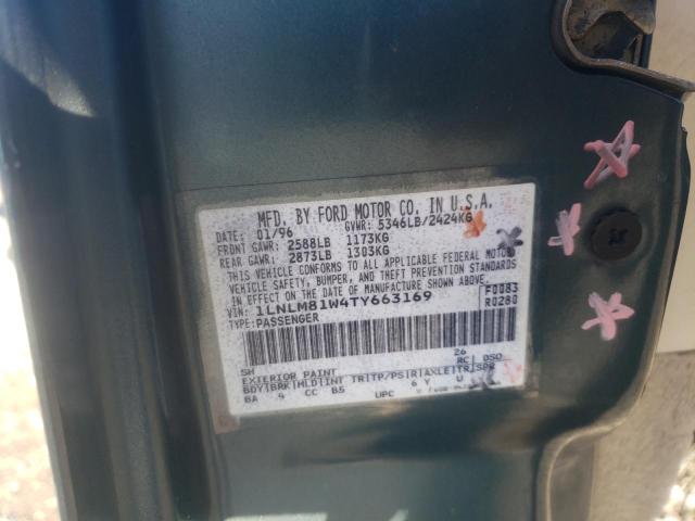 1LNLM81W4TY663169 Lincoln TOWNCAR
