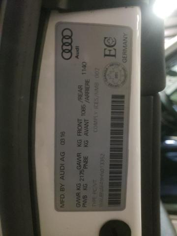 2017 AUDI A4 PROGRES WAUBNAF49HN013352