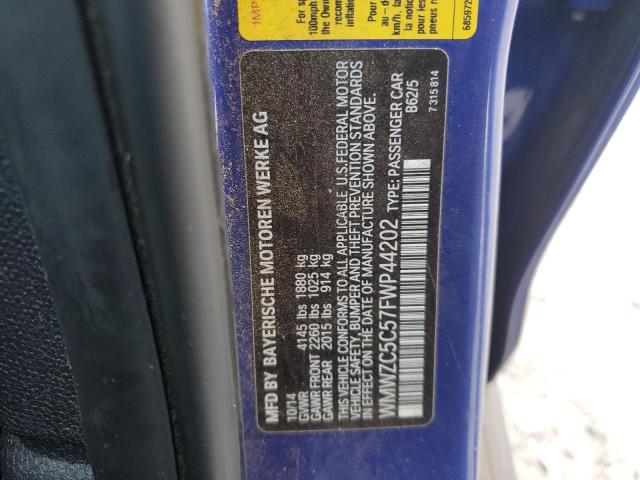 WMWZC5C57FWP44202 Mini Cooper