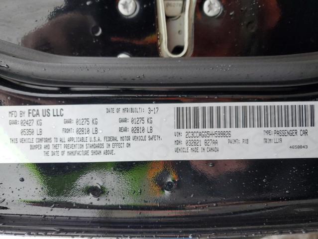 2017 CHRYSLER 300 S - 2C3CCAGG5HH599826