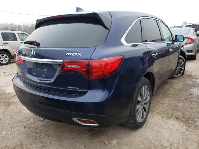 2016 ACURA MDX TECHNO - 5FRYD4H46GB002979