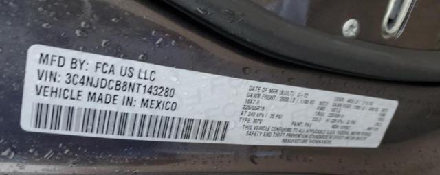 3C4NJDCB8NT143280 Jeep Compass