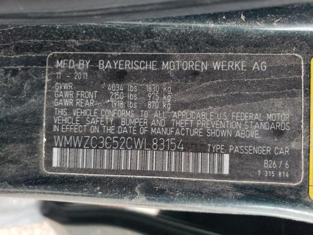 WMWZC3C52CWL83154 Mini Cooper