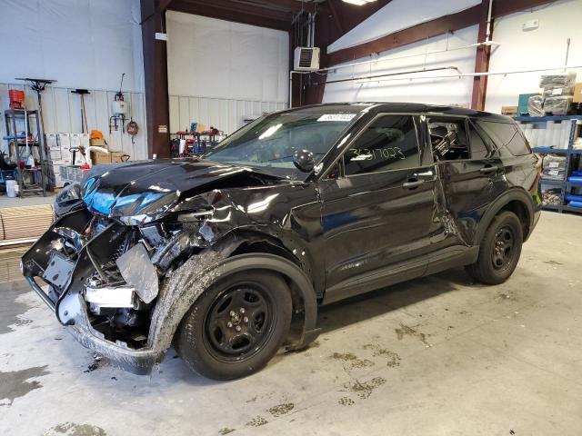 Salvage cars for sale from Copart Assonet, MA: 2022 Ford Explorer Police Interceptor