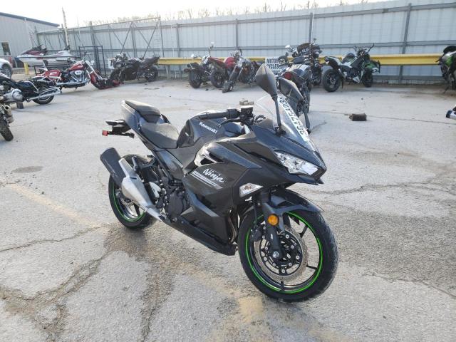 Salvage motorcycles for sale at Rogersville, MO auction: 2022 Kawasaki EX400