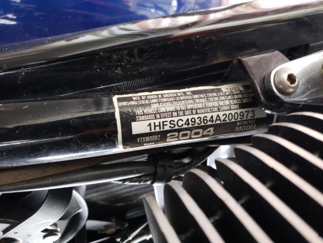 2004 HONDA VTX1800 R2 1HFSC49364A200973