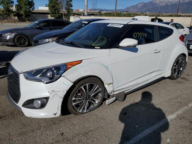 Hyundai Veloster salvage cars for sale: 2016 Hyundai Veloster Turbo