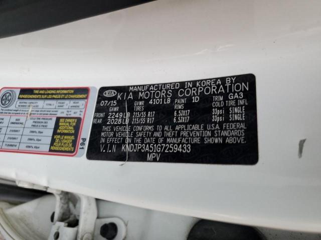 2016 KIA SOUL + - KNDJP3A51G7259433