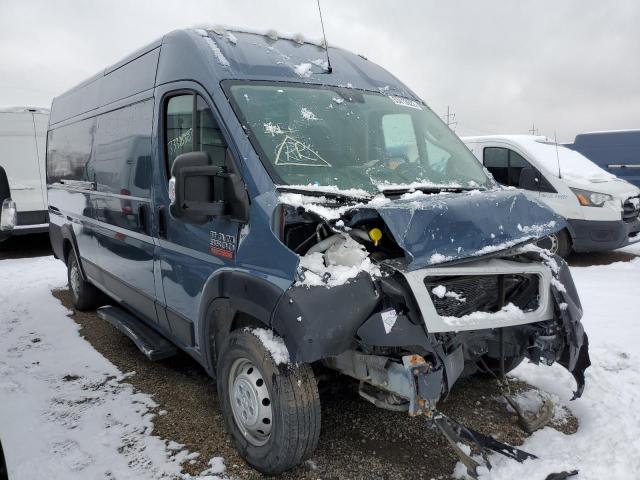 Salvage cars for sale from Copart Columbus, OH: 2021 Dodge RAM Promaster 3500 3500 High