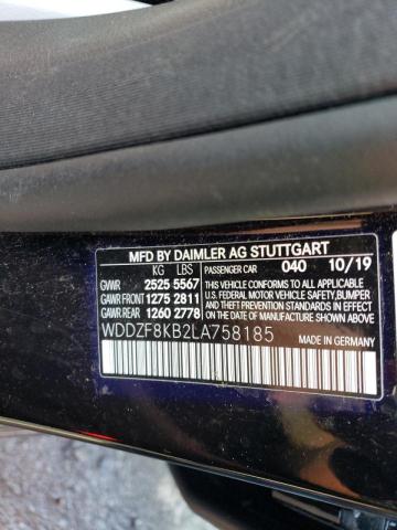 2020 MERCEDES-BENZ E 63 AMG-S - WDDZF8KB2LA758185