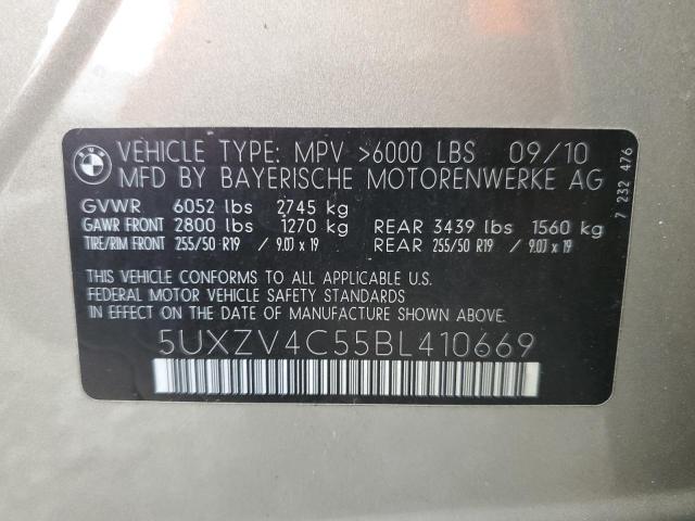5UXZV4C55BL410669 BMW X5 Xdrive35i