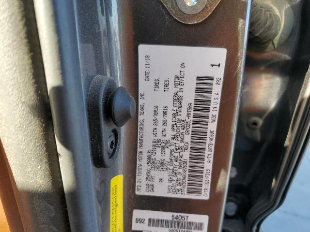 2019 TOYOTA TACOMA DOU - 5TFAZ5CN6KX076301