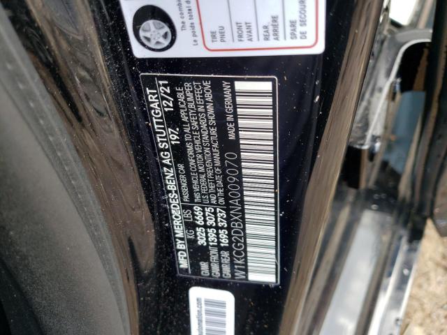 2022 MERCEDES-BENZ EQS 450+ - W1KCG2DBXNA009070