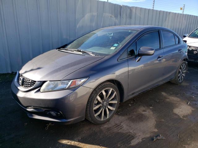 Salvage cars for sale from Copart San Martin, CA: 2014 Honda Civic EXL