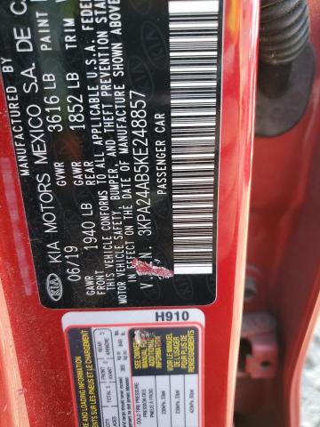 2019 KIA RIO S - 3KPA24AB5KE248857