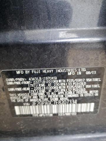 JF2GPAGC7E8207334 Subaru Xv Crosstrek 2.0 Limited