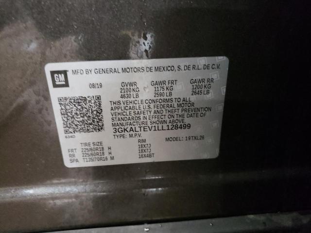3GKALTEV1LL128499 GMC Terrain Sle