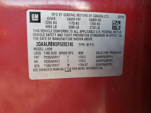 2GKALREK5F6285745 GMC Terrain