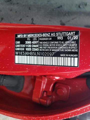 2020 MERCEDES-BENZ CLA 250 4M - W1K5J4HB5LN102097