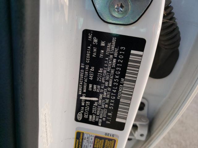 5XXGT4L35KG312013 KIA Optima Lx