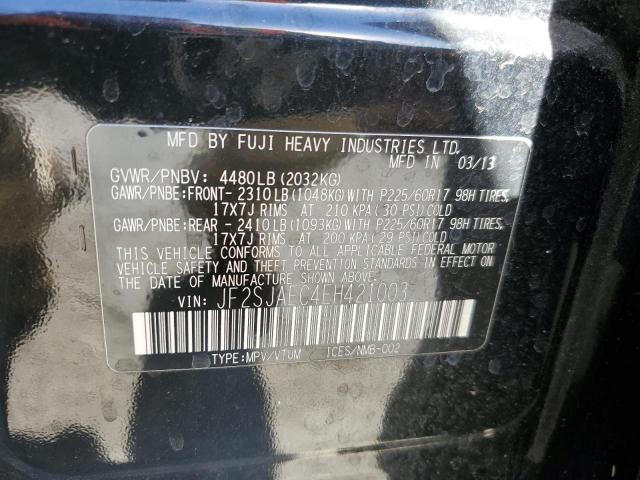 JF2SJAEC4EH421003 Subaru Forester