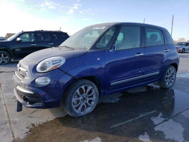 Fiat 500 salvage cars for sale: 2018 Fiat 500L Loung